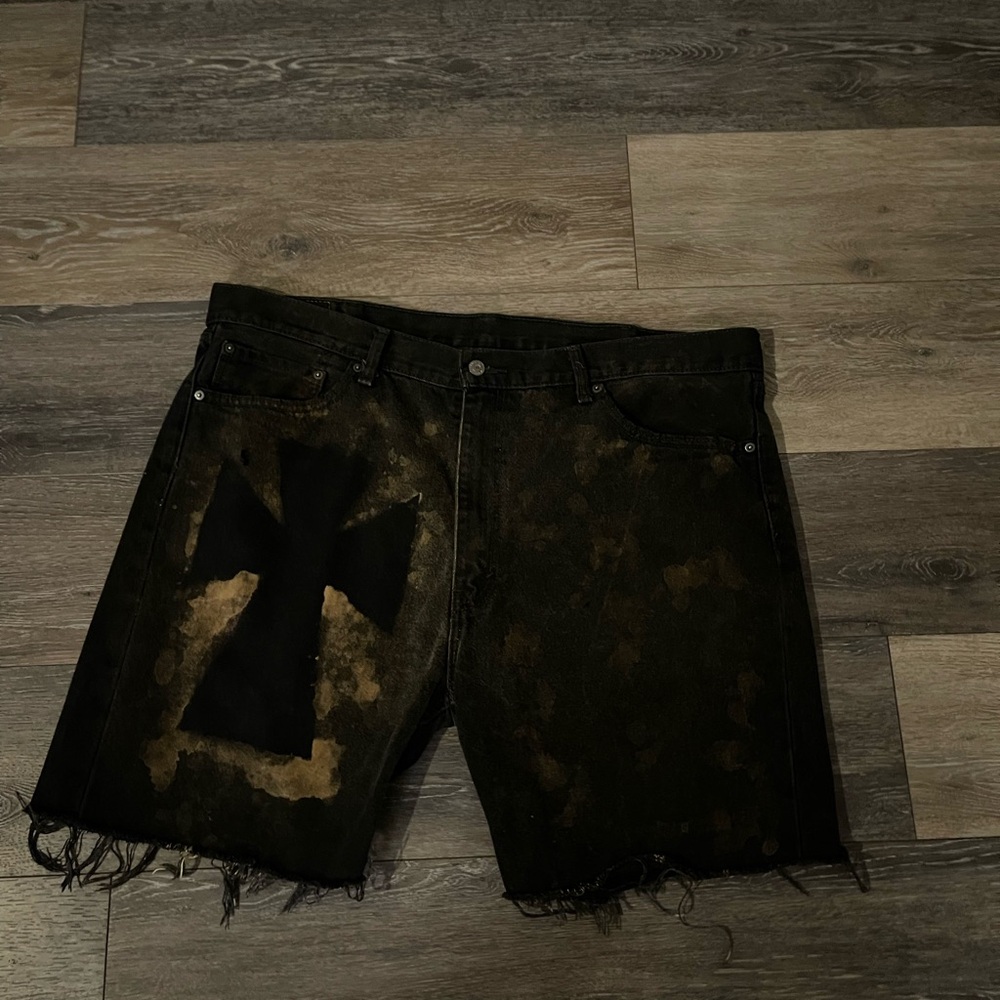 Stylish Black and Brown Men's Shorts